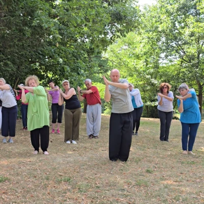 Bel atelier de Hui Chun Gong à la Leonardsau